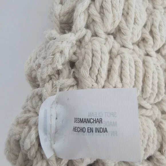 Universal Thread Bag Cream Crochet Boho Hippie Festival - Picture 10 of 12